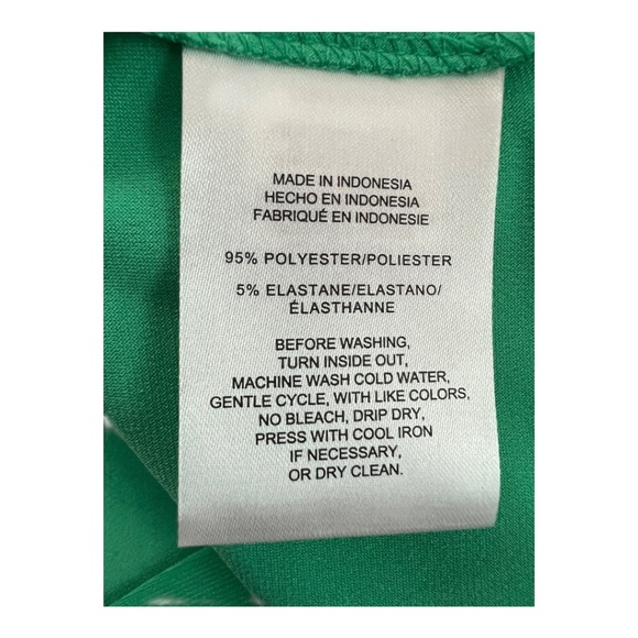 🆕 ✨ NWOT JONES NEW YORK Women’s Emerald Green Short Sleeve Blouse | Size XL - Picture 7 of 8